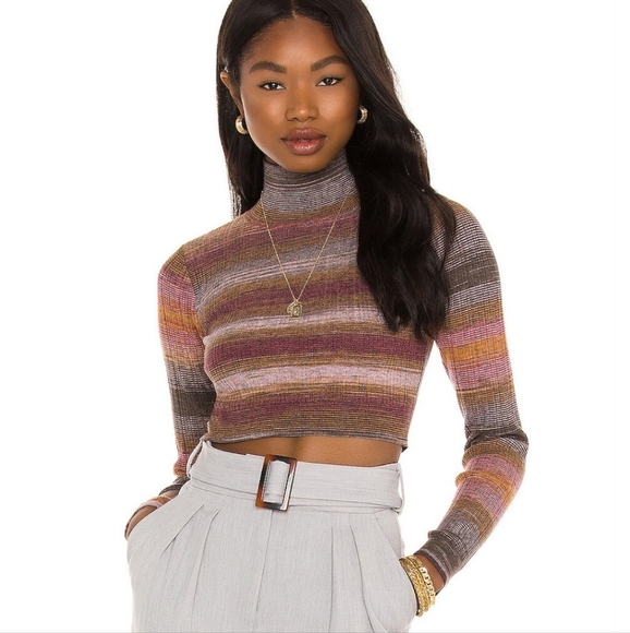 Seraphina turtleneck crop top - Picture 1 of 4